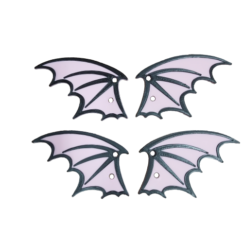 Alas de Murcielago para Cordones Rosas