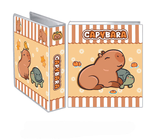 Carpeta Escolar N°3 Capybara con Tortuga (Modelo: CAPYBARA 02)