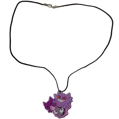 Colgante Acrílico Pokemon - Gastly Haunter Gengar Chibi Evolution Line