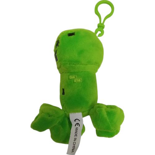 Peluche plush Minecraft - Creeper con mosquetón - 9 CM