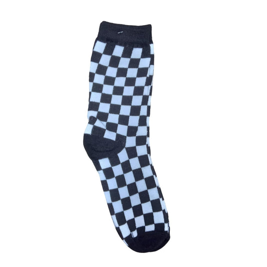 Medias 3/4 SKA Cuadros negros y blancos