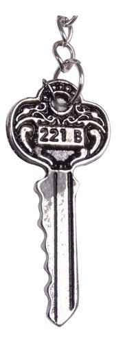 Llavero Metal Personaje Clasico Sherlock Holmes Pelicula Sherlock Holmes