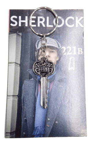 Llavero Metal Personaje Clasico Sherlock Holmes Pelicula Sherlock Holmes