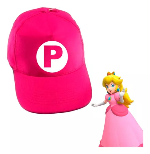 Gorra Mario Bros - Princesa Peach