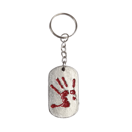 Llavero The Walking Dead - Mano zombi sangrienta