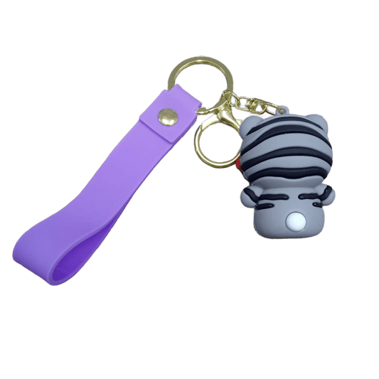 Llavero Goma 3D Sanrio Kitty disfraz mapache