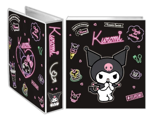Carpeta Escolar N°3 Sanrio - Kuromi fondo Negro (Modelo: KUROMI 01)