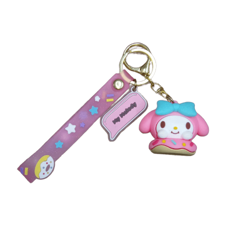 Llavero Goma 3D Sanrio My Melody donut