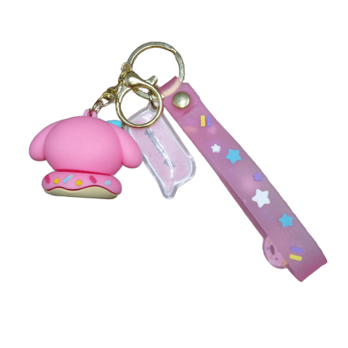 Llavero Goma 3D Sanrio My Melody donut
