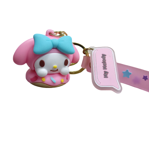 Llavero Goma 3D Sanrio My Melody donut