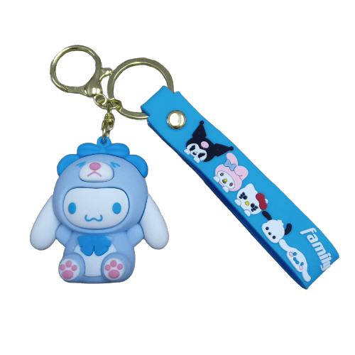 Llavero Goma 3D Sanrio Cinnamaroll disfraz osito