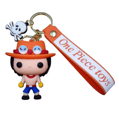 Llavero goma 3D One Piece - Portgas D Ace Funko
