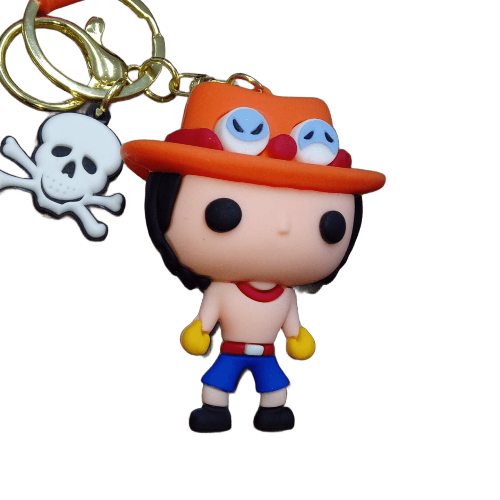 Llavero goma 3D One Piece - Portgas D Ace Funko