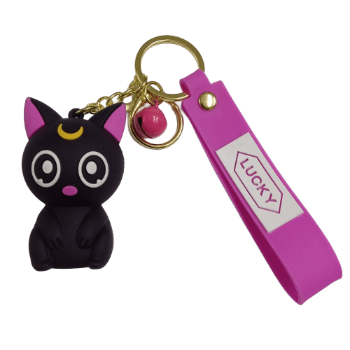 Llavero goma 3D Sailor Moon - Luna Chibi
