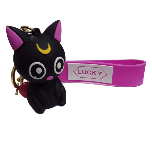Llavero goma 3D Sailor Moon - Luna Chibi