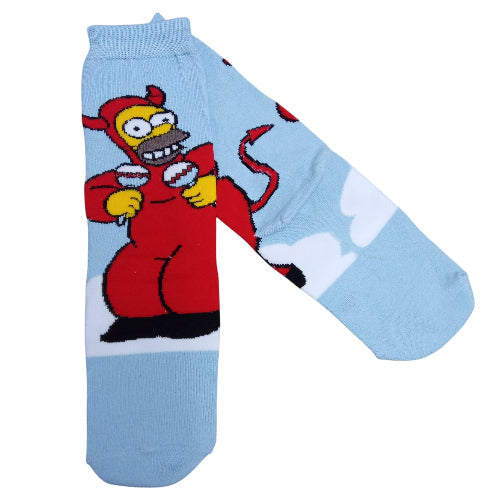 Medias 3/4 Los Simpson - Homero Diablo