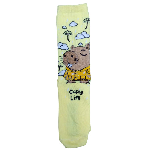 Medias 3/4 Puño Capybara - Capy Life