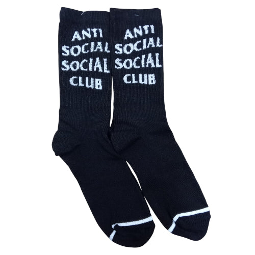 Medias 3/4 Puño - Anti Social Social Club (Fondo negro)