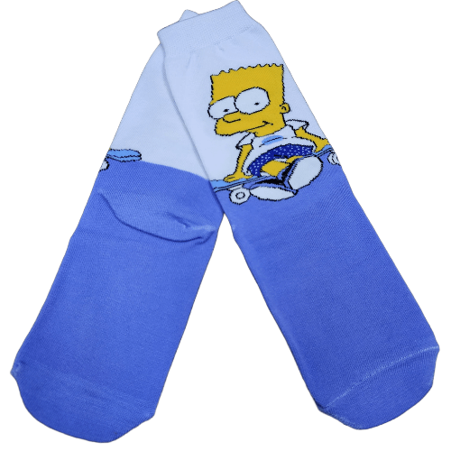 Medias 3/4 Los Simpson - Bart chiquito con Skate