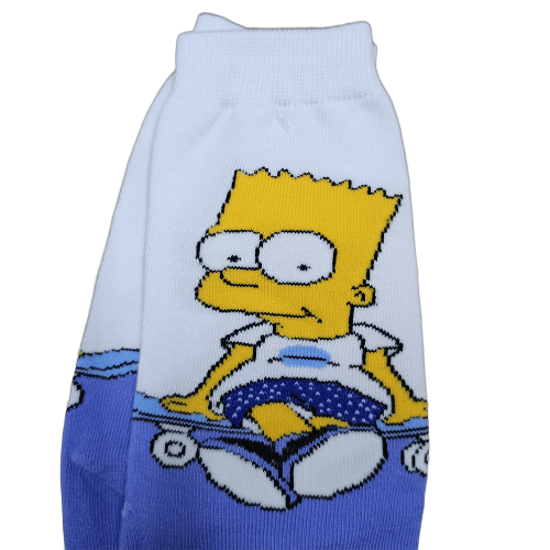 Medias 3/4 Los Simpson - Bart chiquito con Skate