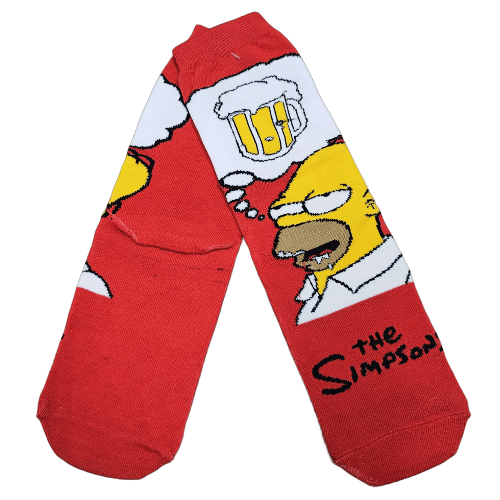 Medias 3/4 Los Simpson - Homero pensando en cerveza