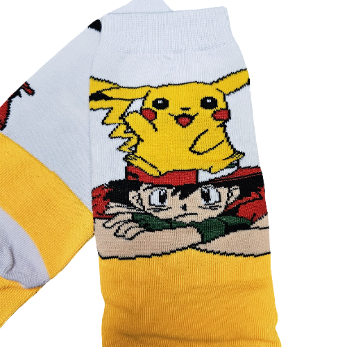 Medias 3/4 Pokemon - Ash y Pikachu