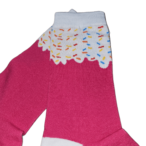 Medias 3/4 Dulces glaseado con chispas
