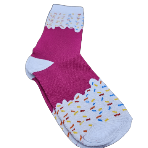 Medias 3/4 Dulces glaseado con chispas