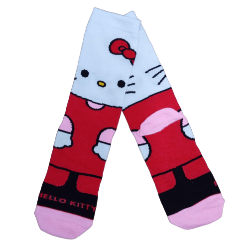 Medias 3/4 Sanrio - Hello Kitty cuerpo vestido rojo