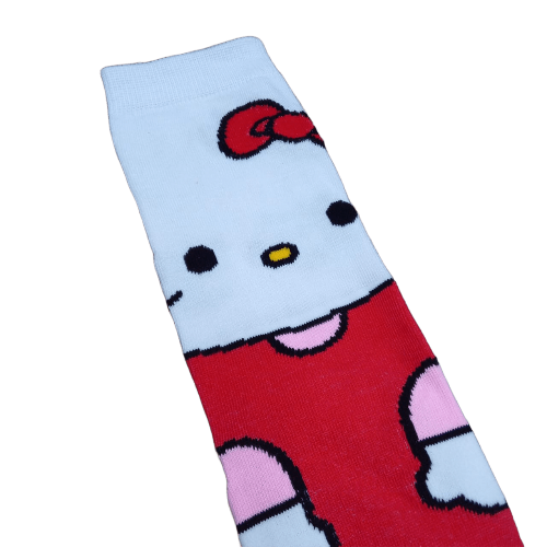 Medias 3/4 Sanrio - Hello Kitty cuerpo vestido rojo
