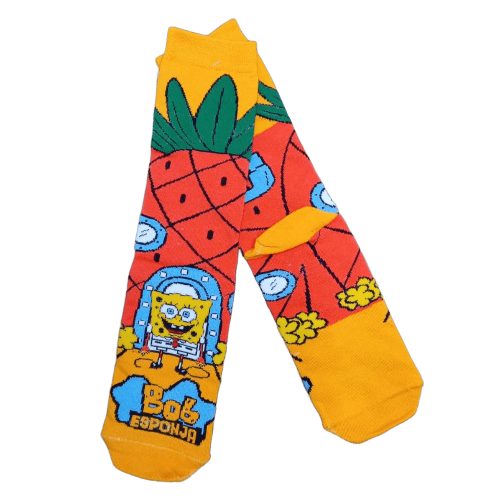 Medias 3/4 Bob Esponja - Casa Piña