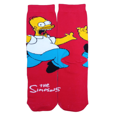 Medias 3/4 Los Simpson - Homero saltando contento