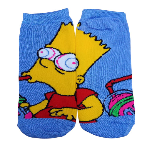 Medias soquete Los Simpson - Bart golpe de azúcar