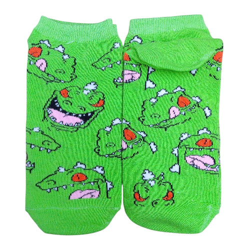 Medias soquete Rugrats - Reptar caras