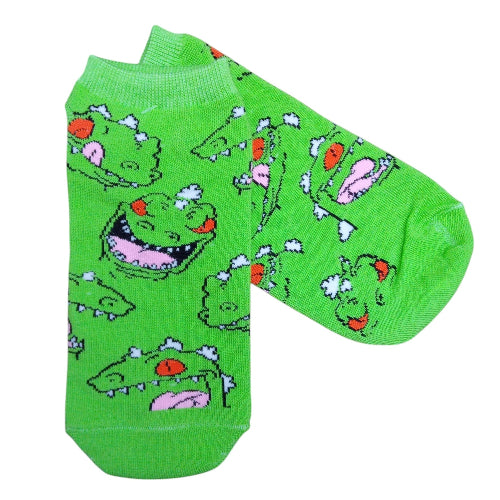 Medias soquete Rugrats - Reptar caras