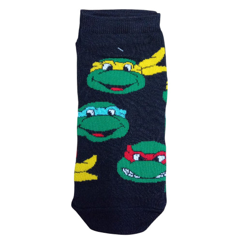 Medias soquete Tortugas Ninja - Tortugas caras