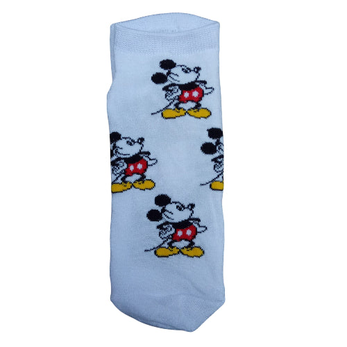 Medias soquete Mickey Mouse - Mickey mini Fondo Blanco