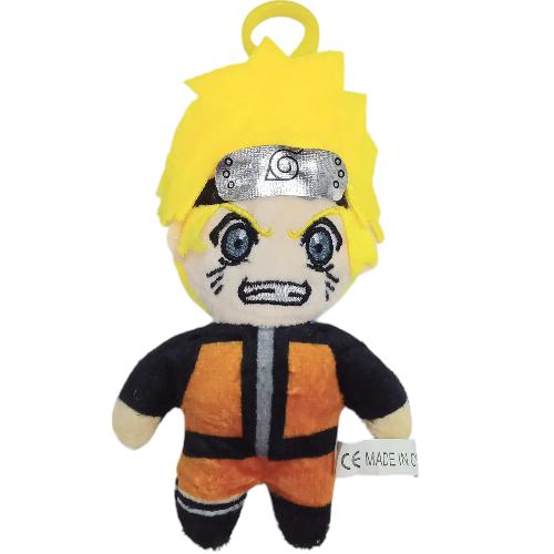 Peluche plush Naruto - Naruto Uzumaki con mosquetón - 14 CM