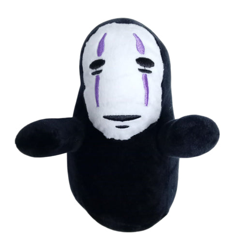 Peluche plush El viaje de Chihiro - Sin Rostro (líneas violetas) con ventosa 19CM