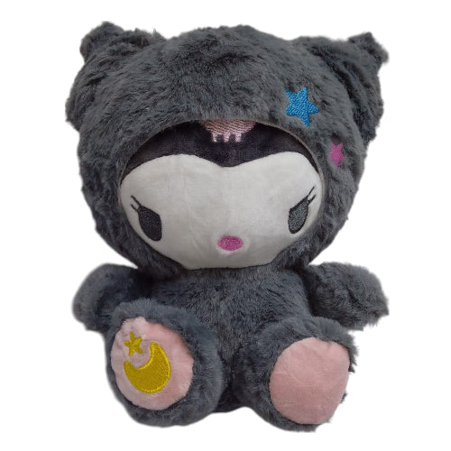 Peluche plush Sanrio - Kuromi disfraz luna y estrellas 21CM