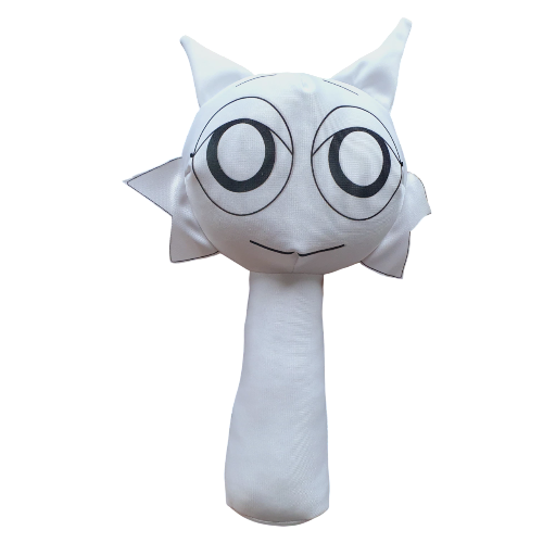 Peluche Sprunki Blanco Wenda White - Roblox Incredibox