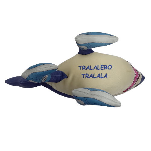 Peluche Brainrot italiano - Tralalero Tralalá 33CM
