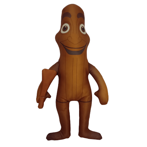 Peluche Brainrot italiano - Tung Tung Tung Sahur 34CM