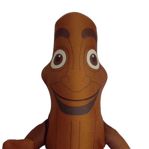 Peluche Brainrot italiano - Tung Tung Tung Sahur 34CM