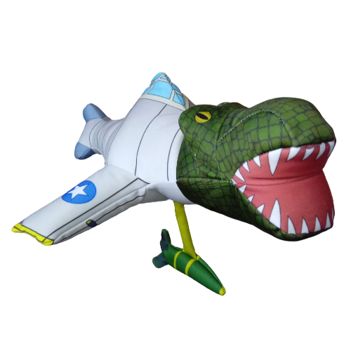 Peluche Brainrot italiano - Bombardino Crocodilo 33CM