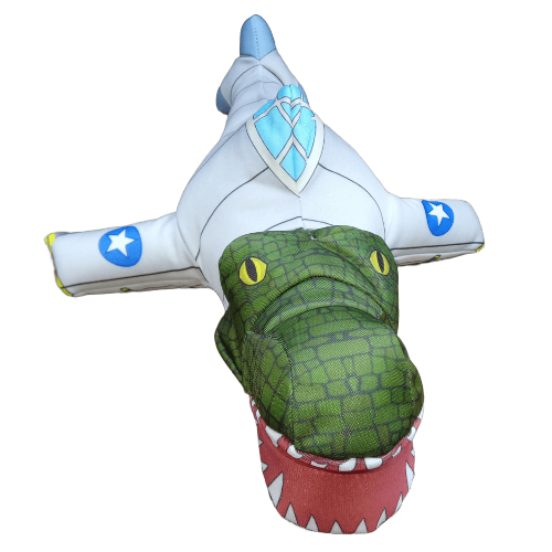 Peluche Brainrot italiano - Bombardino Crocodilo 33CM