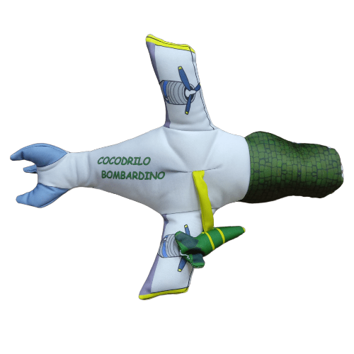 Peluche Brainrot italiano - Bombardino Crocodilo 33CM