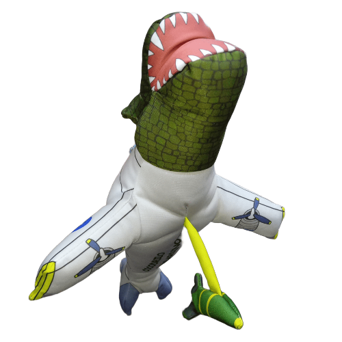 Peluche Brainrot italiano - Bombardino Crocodilo 33CM