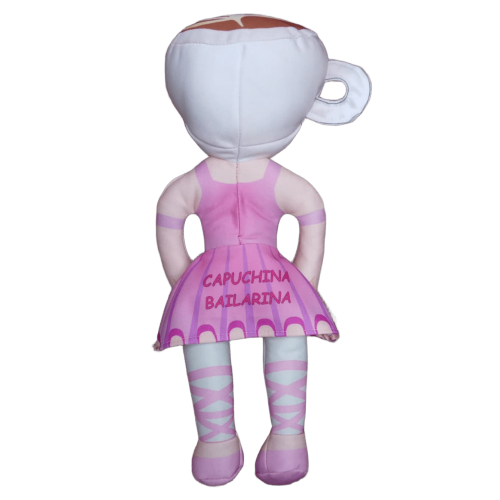 Peluche Brainrot italiano - Ballerina Cappuccina 35CM