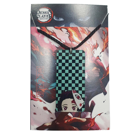 Colgante Acrilico Demon Slayer - Tanjiro con Máscara
